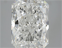 7.03 Carats, Radiant Diamond with  Cut, G Color, SI1 Clarity and Certified by GIA