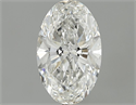 1.01 Carats, Oval Diamond with  Cut, G Color, SI1 Clarity and Certified by GIA