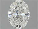 1.03 Carats, Oval Diamond with  Cut, H Color, VS2 Clarity and Certified by GIA