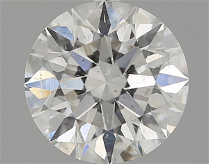 Picture of 2.13 Carats, Round Diamond with Excellent Cut, F Color, SI2 Clarity and Certified by HRD