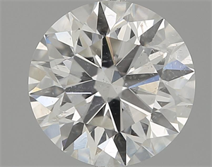 Picture of 2.07 Carats, Round Diamond with Excellent Cut, G Color, SI2 Clarity and Certified by HRD