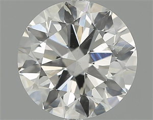 Picture of 1.50 Carats, Round Diamond with Excellent Cut, H Color, SI2 Clarity and Certified by HRD