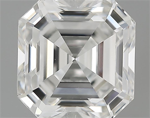 Picture of 2.54 Carats, Asscher Diamond with  Cut, G Color, VVS2 Clarity and Certified by GIA