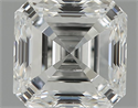 1.51 Carats, Asscher Diamond with  Cut, G Color, VS2 Clarity and Certified by GIA