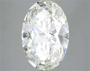 Picture of 6.51 Carats, Oval Diamond with  Cut, H Color, VS2 Clarity and Certified by GIA