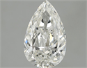 2.01 quilates, De pera Diamante , Color G, claridad VS1 y certificado por GIA