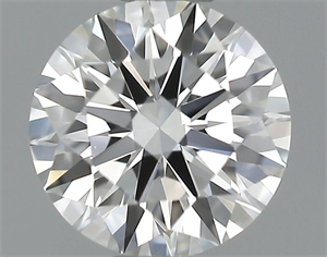 Picture of 0.35 Carats, Round Diamond with Excellent Cut, G Color, VVS1 Clarity and Certified by GIA