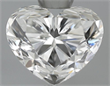0.93 quilates, Corazón Diamante , Color G, claridad VVS1 y certificado por GIA