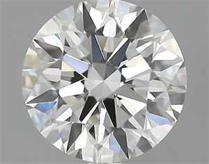 Picture of 0.78 Carats, Round Diamond with Excellent Cut, H Color, VVS1 Clarity and Certified by GIA