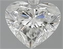 2.01 Carats, Heart Diamond with  Cut, G Color, VS2 Clarity and Certified by GIA