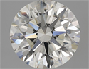 3.01 Carats, Round Diamond with Excellent Cut, G Color, VS1 Clarity and Certified by EGL