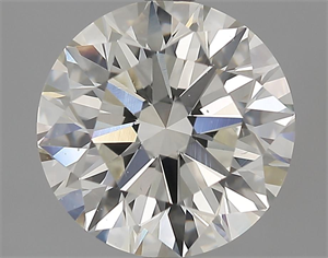 Picture of 3.01 Carats, Round Diamond with Excellent Cut, G Color, VS1 Clarity and Certified by EGL