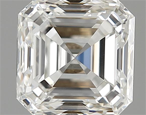 Picture of 0.70 Carats, Asscher Diamond with  Cut, G Color, VVS2 Clarity and Certified by GIA