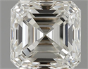 0.70 quilates, Asscher Diamante , Color G, claridad VS1 y certificado por GIA