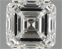 3.05 Carats, Asscher Diamond with  Cut, G Color, VS2 Clarity and Certified by GIA
