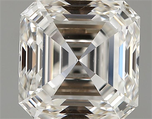 Picture of 1.51 Carats, Asscher Diamond with  Cut, F Color, VS1 Clarity and Certified by GIA
