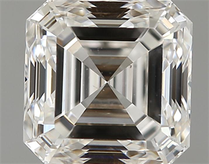 Picture of 1.50 Carats, Asscher Diamond with  Cut, F Color, VS2 Clarity and Certified by GIA