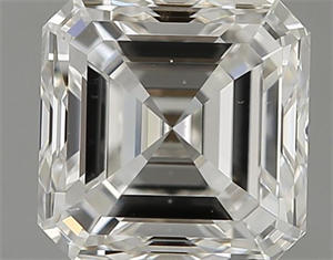 Picture of 2.01 Carats, Asscher Diamond with  Cut, G Color, VS2 Clarity and Certified by GIA