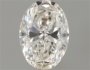 Picture of 0.56 Carats, Oval Diamond with  Cut, H Color, VS1 Clarity and Certified by GIA