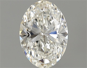 Picture of 0.55 Carats, Oval Diamond with  Cut, H Color, VS1 Clarity and Certified by GIA