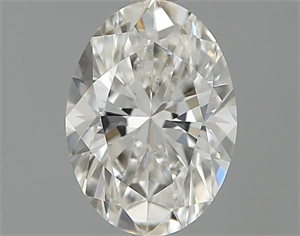 Picture of 0.50 Carats, Oval Diamond with  Cut, H Color, VS2 Clarity and Certified by GIA