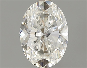 Picture of 0.50 Carats, Oval Diamond with  Cut, H Color, VS2 Clarity and Certified by GIA
