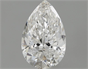 0.70 quilates, De pera Diamante , Color E, claridad VS2 y certificado por GIA