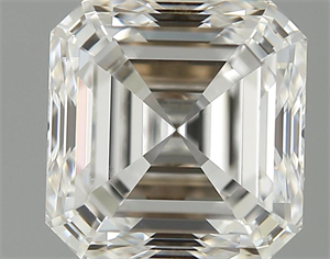 Picture of 2.01 Carats, Asscher Diamond with  Cut, F Color, VS1 Clarity and Certified by GIA