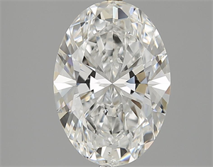 Picture of 3.02 Carats, Oval Diamond with  Cut, F Color, VS2 Clarity and Certified by GIA