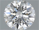 0.32 quilates, Redondo Diamante , Color D, claridad VVS1 y certificado por GIA