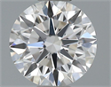 0.32 Carats, Round Diamond with Excellent Cut, D Color, VVS2 Clarity and Certified by GIA