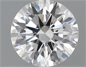 0.40 quilates, Redondo Diamante , Color E, claridad VVS1 y certificado por GIA
