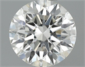 0.50 quilates, Redondo Diamante , Color H, claridad VVS1 y certificado por GIA
