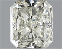 1.01 Carats, Radiant Diamond with  Cut, G Color, VS2 Clarity and Certified by EGL