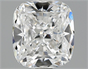 3.02 Carats, Cushion Diamond with  Cut, E Color, SI1 Clarity and Certified by GIA