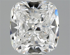 Picture of 3.02 Carats, Cushion Diamond with  Cut, E Color, SI1 Clarity and Certified by GIA