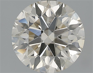 Picture of 2.20 Carats, Round Diamond with Excellent Cut, N Color, VVS1 Clarity and Certified by GIA