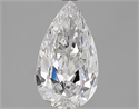 2.01 quilates, De pera Diamante , Color D, claridad VVS2 y certificado por GIA