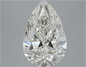 5.01 Carats, Pear Diamond with  Cut, J Color, SI2 Clarity and Certified by GIA