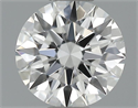 0.30 Carats, Round Diamond with Excellent Cut, G Color, VVS1 Clarity and Certified by GIA