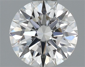 Picture of 0.35 Carats, Round Diamond with Excellent Cut, E Color, VVS2 Clarity and Certified by GIA
