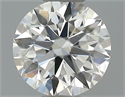 0.25 Carats, Round Diamond with Excellent Cut, G Color, VVS1 Clarity and Certified by GIA