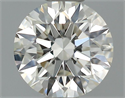 0.31 Carats, Round Diamond with Excellent Cut, H Color, VVS1 Clarity and Certified by GIA