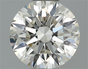 Picture of 0.31 Carats, Round Diamond with Excellent Cut, H Color, VVS1 Clarity and Certified by GIA