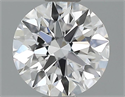 0.40 quilates, Redondo Diamante , Color D, claridad VVS2 y certificado por GIA