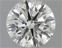 0.40 Carats, Round Diamond with Excellent Cut, H Color, VVS1 Clarity and Certified by GIA