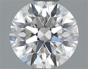 Picture of 0.35 Carats, Round Diamond with Excellent Cut, E Color, VVS2 Clarity and Certified by GIA
