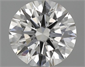 0.40 Carats, Round Diamond with Excellent Cut, H Color, VVS1 Clarity and Certified by GIA