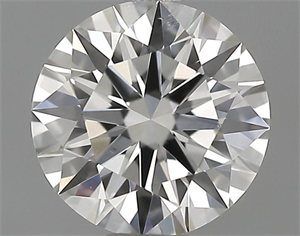 Picture of 0.40 Carats, Round Diamond with Excellent Cut, H Color, VVS1 Clarity and Certified by GIA