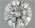 0.61 quilates, Redondo Diamante , Color E, claridad VVS2 y certificado por GIA